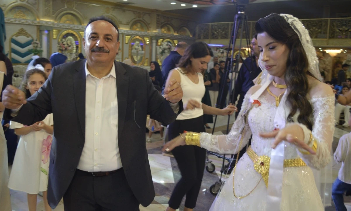 Kilis&rsquo;te Eğitim Camiasını Buluşturan D&uuml;ğ&uuml;n: K&uuml;bra ve Taha Hayatlarını Birleştirdi