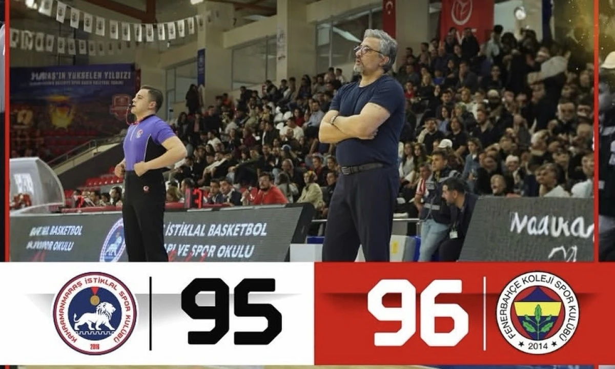 Kipaş İstiklal Basketbol Son Saniyede Yıkıldı: Fenerbah&ccedil;e Koleji&rsquo;ne 96-95 Mağlup