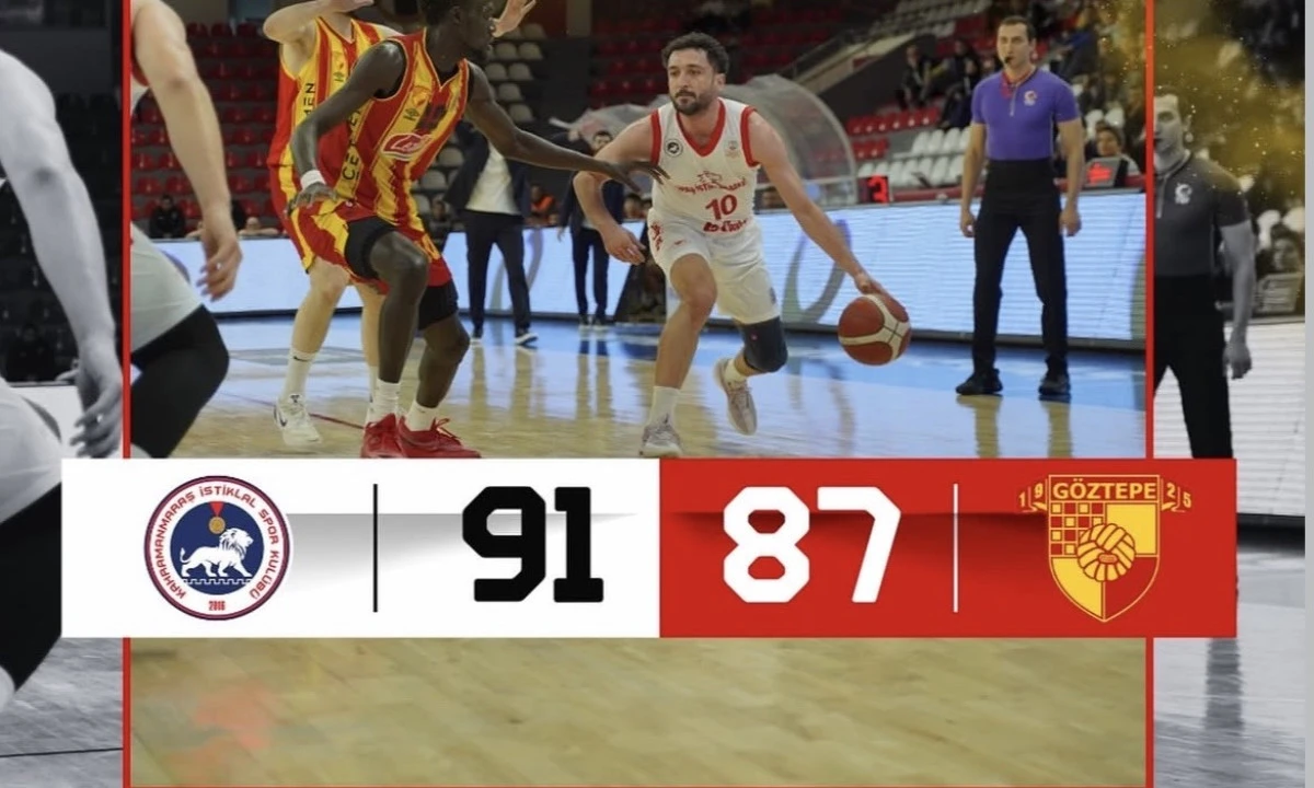 Kipaş İstiklal Basketbol&rsquo;dan Kritik Zafer: G&ouml;ztepe&rsquo;yi 91-87 Mağlup Etti