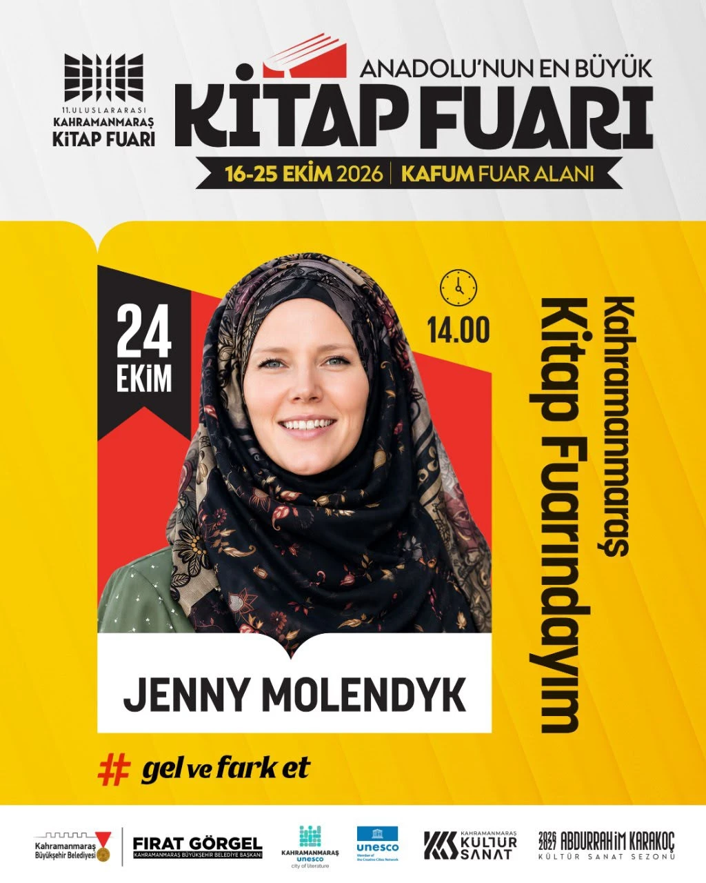 Kitap Fuarı, Cumartesi g&uuml;n&uuml; birbirinden değerli isimleri ağırlayacak