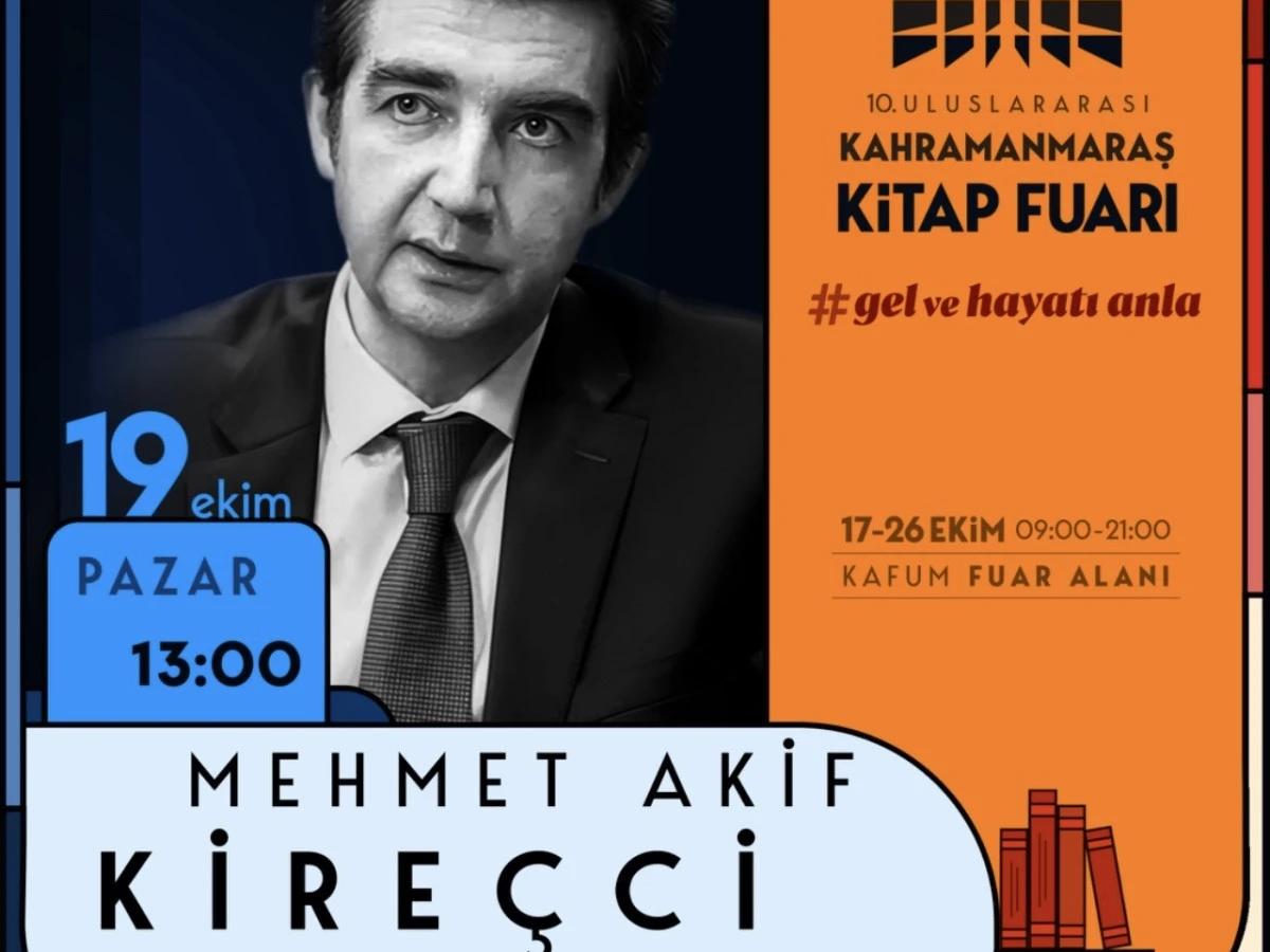 Kitap Fuarı’nda Pazar Günü Bilgi ve Kültür Şöleni