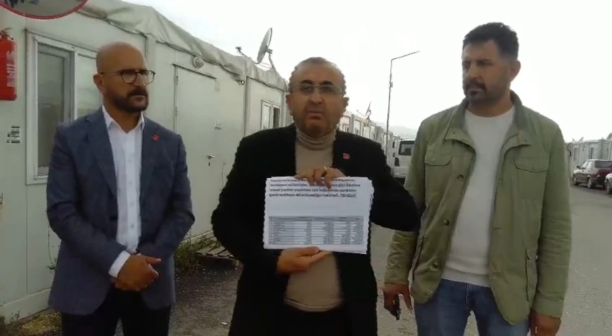 Kızılay bağışı skandalı Kahramanmaraş’ta yankı buldu: Ünal Ateş’ten konteyner kentten sert tepki