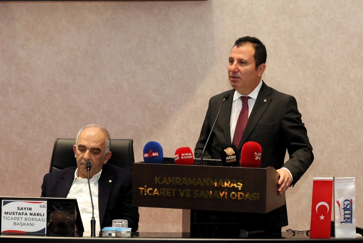 KMTSO Başkanı Buluntu: “Kahramanmaraş Güçlü Bir Dönüşüm Sürecinde”