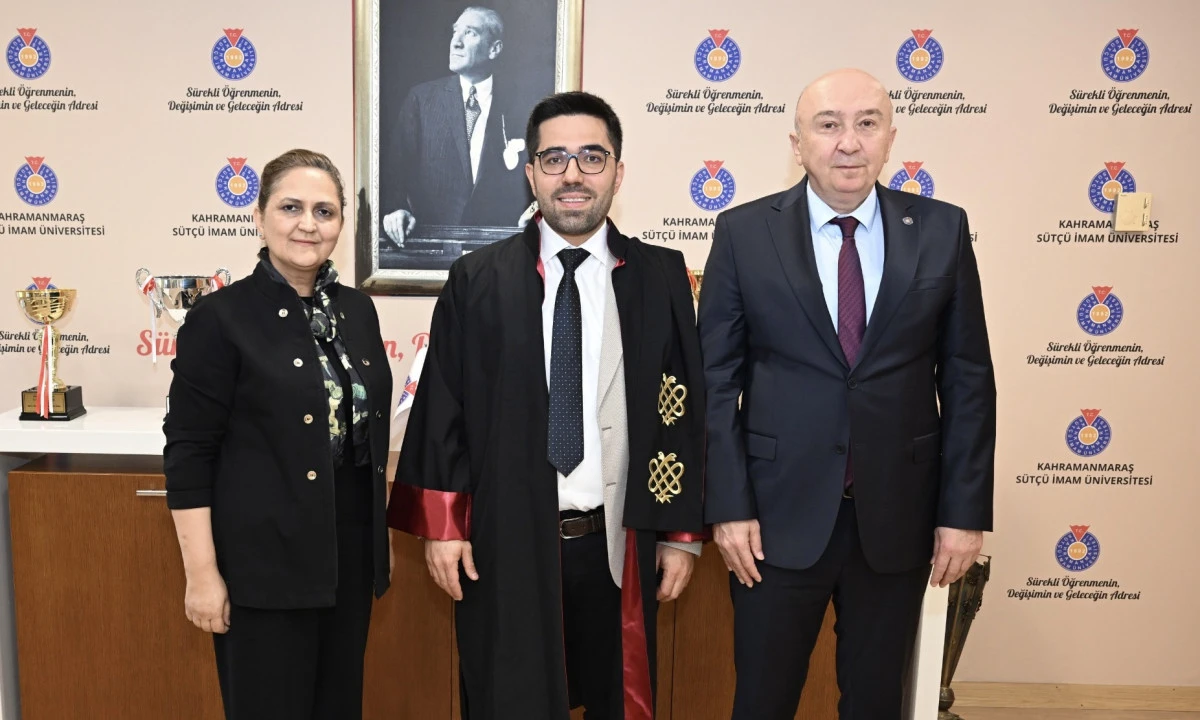 KSÜ: Dr. Ali Meşen'i Göz Hastalıkları Anabilim Dalında Doçent Kadrosuna Atadı