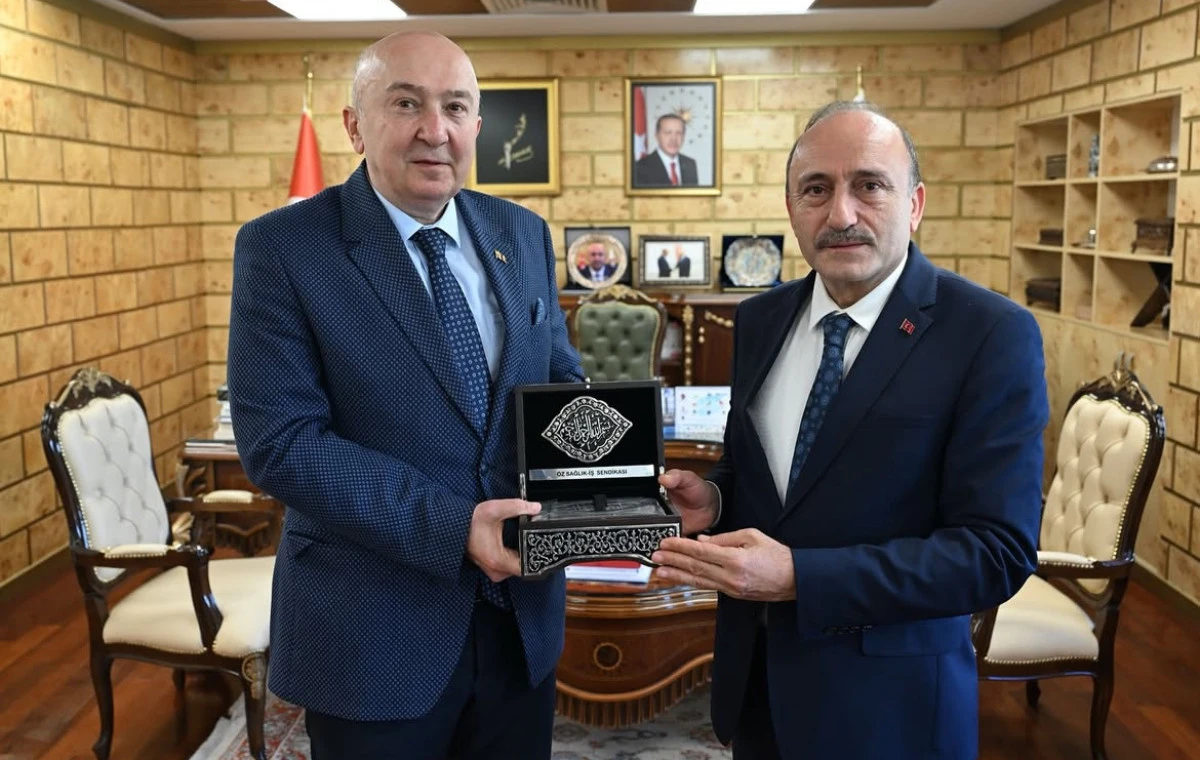 KSÜ ile Öz Sağlık-İş Sendikası Arasında Toplu İş Sözleşmesi İmzalandı, Anlamlı Ziyaret Gerçekleşti