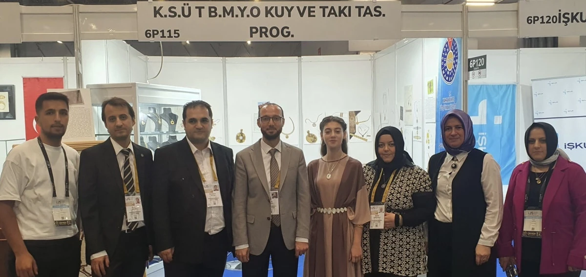 KSÜ, İstanbul Jewelry Show’da Kültürel Zenginlikleriyle İlgi Odağı Oldu