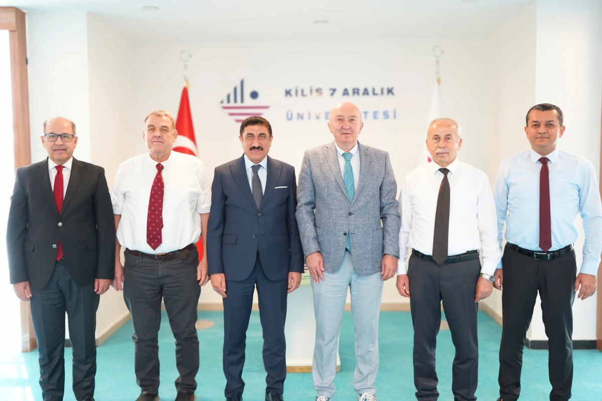 KSÜ Rektörü Yasım’dan Kilis 7 Aralık Üniversitesi Rektörü Akman’a Ziyaret