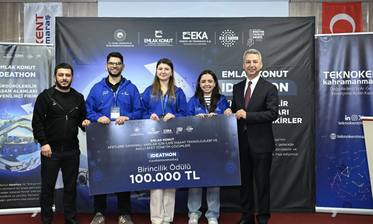 KS&Uuml; Teknokent&rsquo;te İdeathon &Ouml;d&uuml;l ve Sertifika T&ouml;reni D&uuml;zenlendi