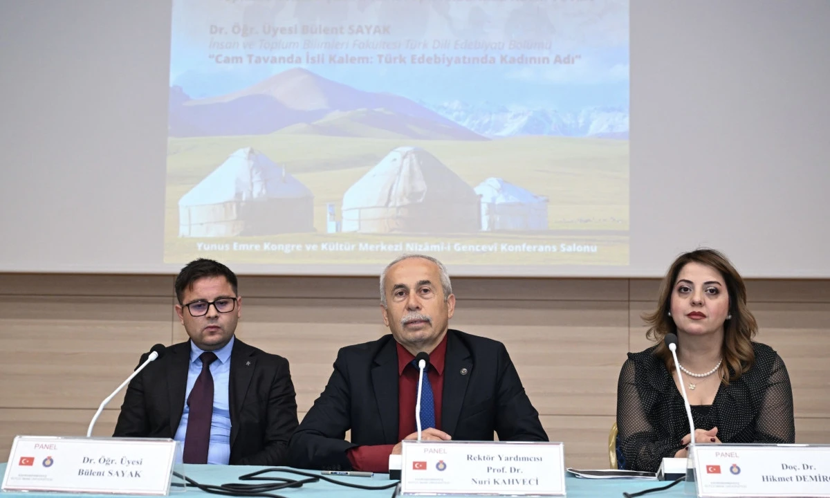 KSÜ’de “Cumhuriyetin 102. Yılında Kadın ve Aile” PaneliGerçekleştirildi