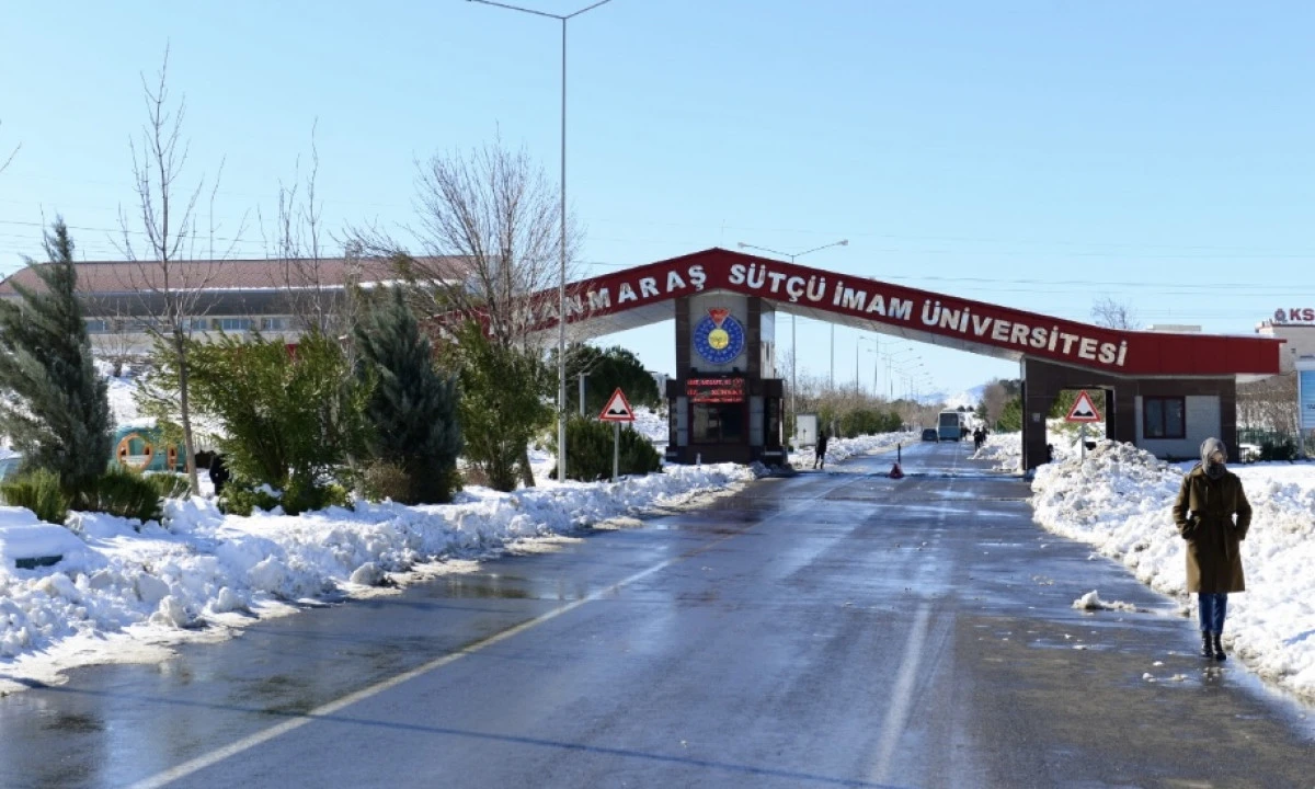 KS&Uuml;&rsquo;de Eğitime Kar Engeli: 23 Ocak&rsquo;ta Eğitime 1 G&uuml;n Ara