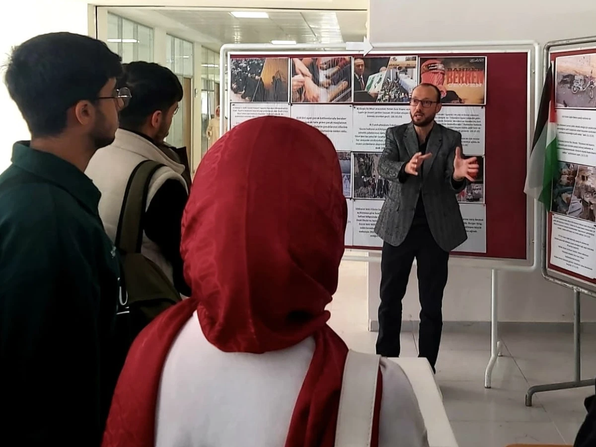 KSÜ’de “Gazze’nin İkinci Yılı” Fotoğraf Sergisi Açıldı