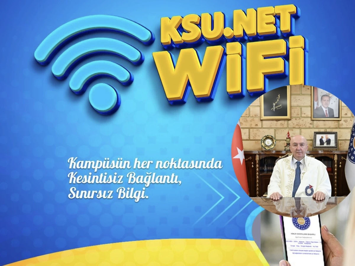 Ksü’de Kampüs Genelinde Kesintisiz İnternet Dönemi Başladı