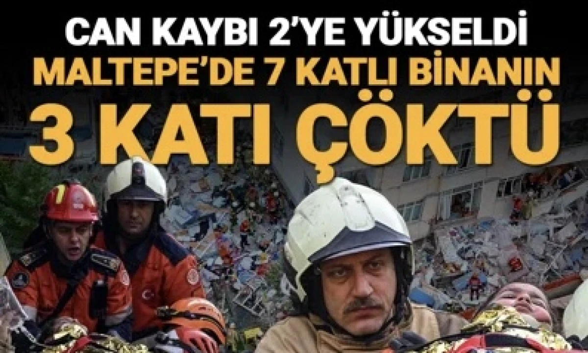 Maltepe&rsquo;de bina &ccedil;&ouml;kt&uuml;: Kurtarılan vatandaşlar &ccedil;atlakları ve duydukları sesleri anlattı