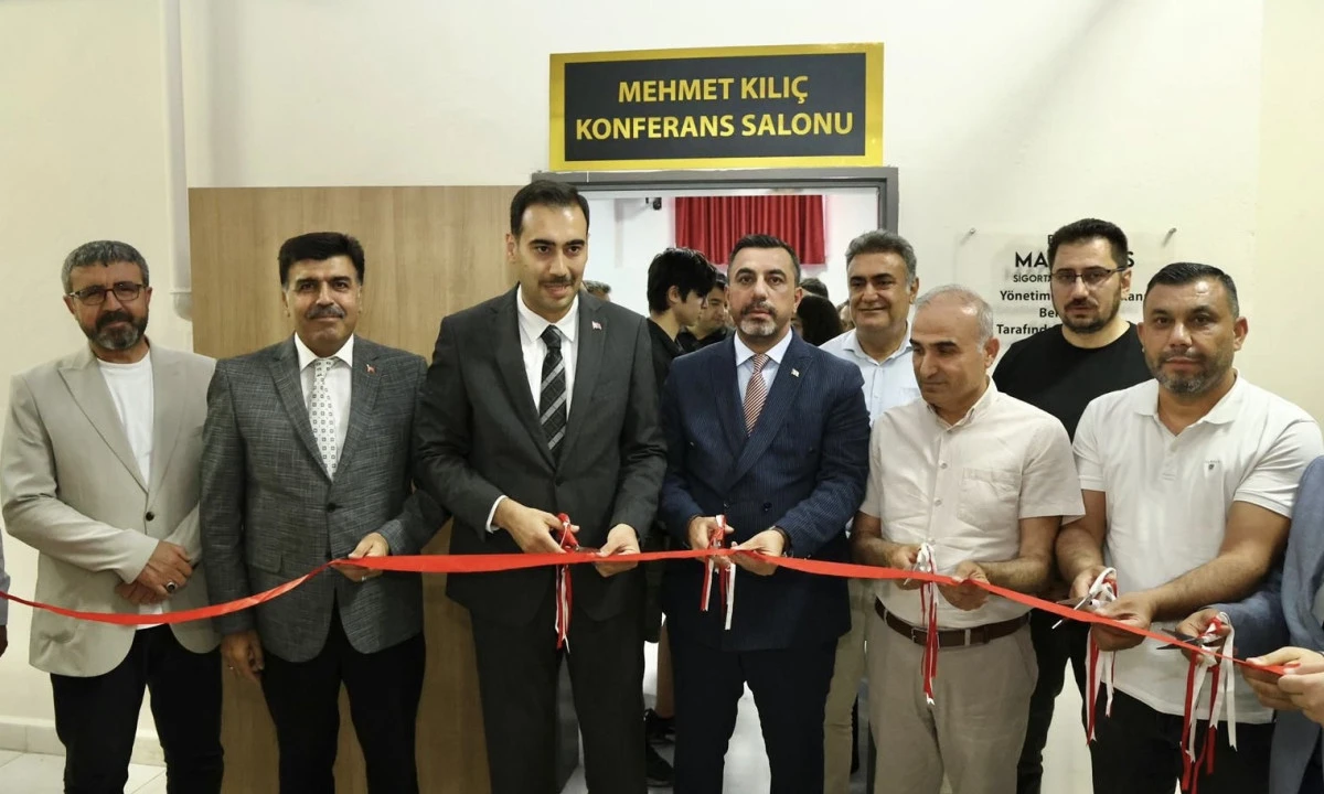 Mehmet Kılı&ccedil; Konferans Salonu T&ouml;renle Hizmete A&ccedil;ıldı