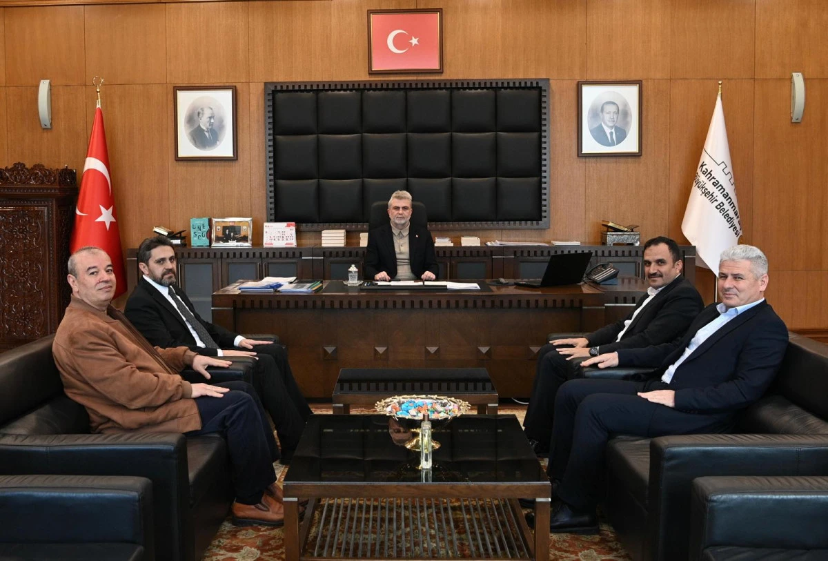 Memur-Sen İl Başkanı Mehmet &Ccedil;etin&rsquo;den Başkan Fırat G&ouml;rgel&rsquo;e Nezaket Ziyareti