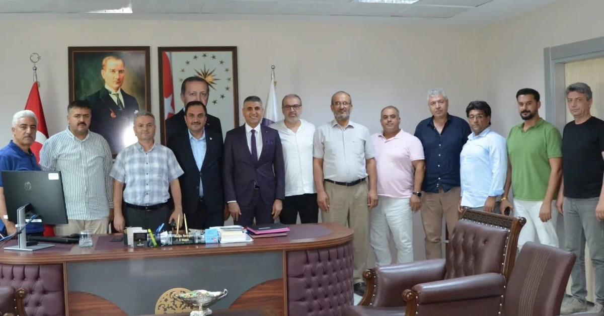 Memur-Sen’den İl Milli Eğitim Müdür Yardımcılarına ve SGK İl Müdürüne Ziyaret