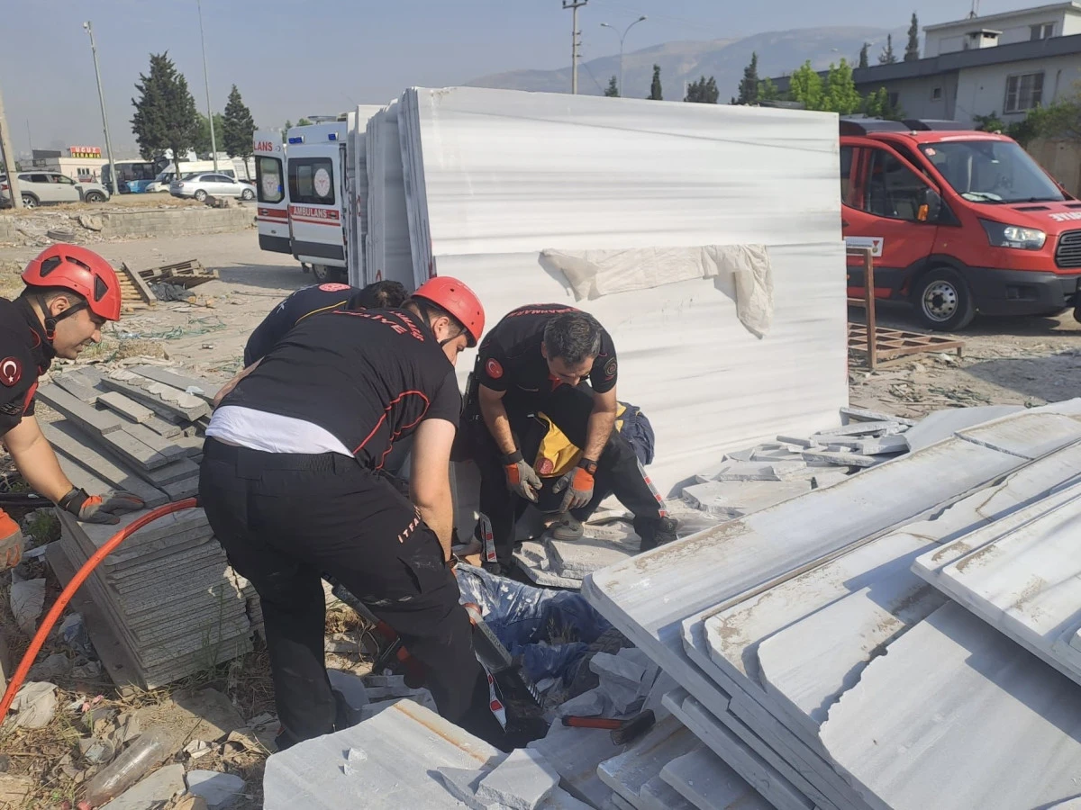 Mermer Blokları Altında Kaldılar: Kahramanmaraş’ta İş Kazası