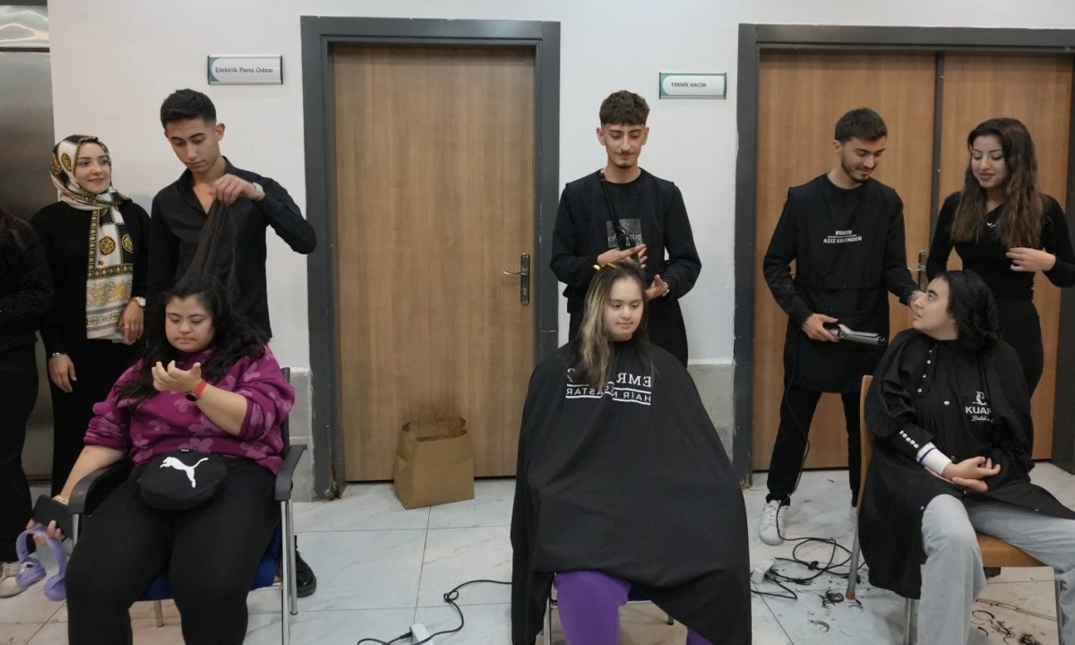 MESEM Öğrencilerinden Yürek Isıtan Dokunuş: Down Sendromlu Çocuklara Ücretsiz Bakım Hizmeti