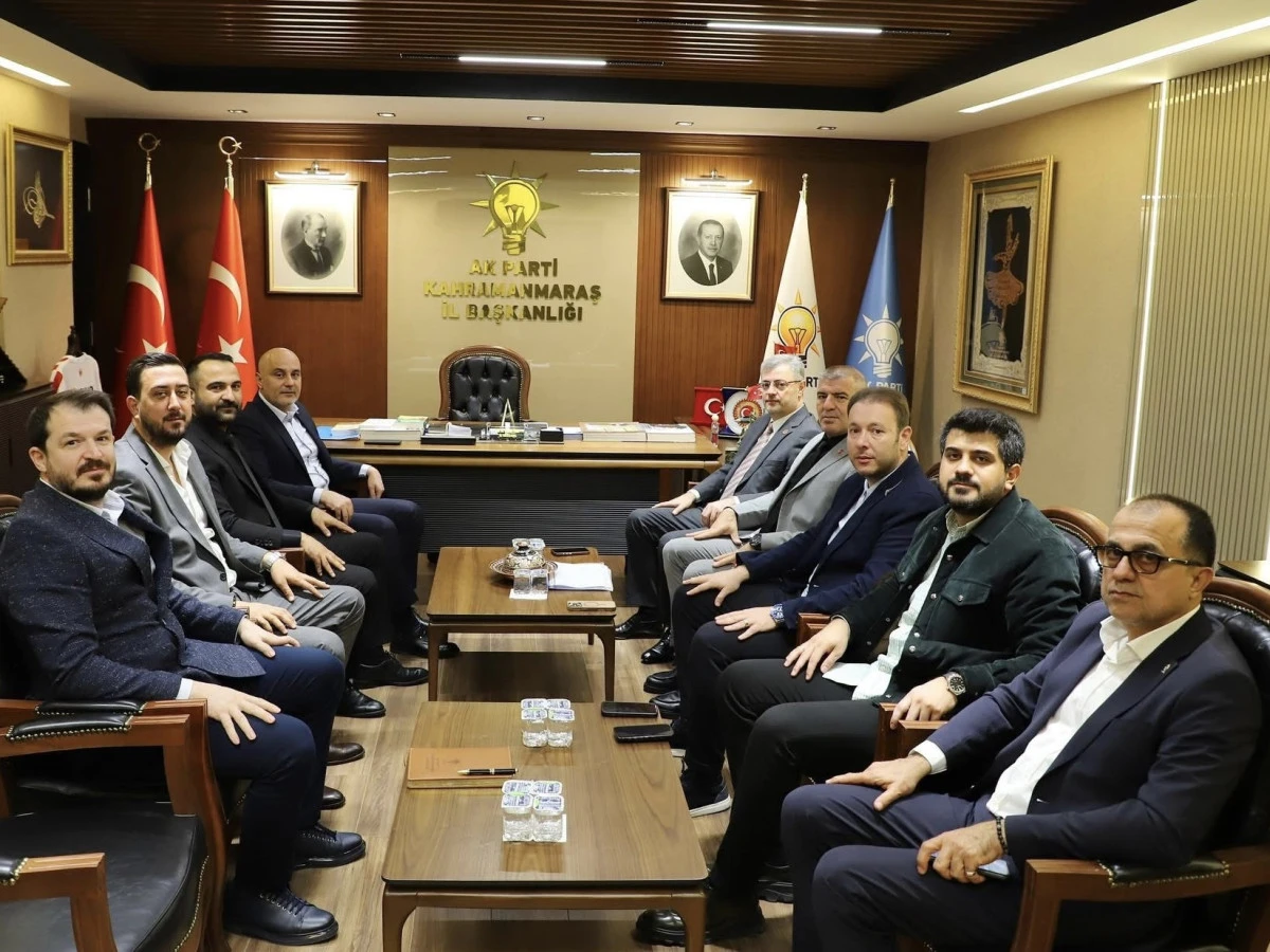 MHP İl Başkanı Mansur Metehan ve Yönetiminden AK Parti İl Başkanlığı’na Ziyaret