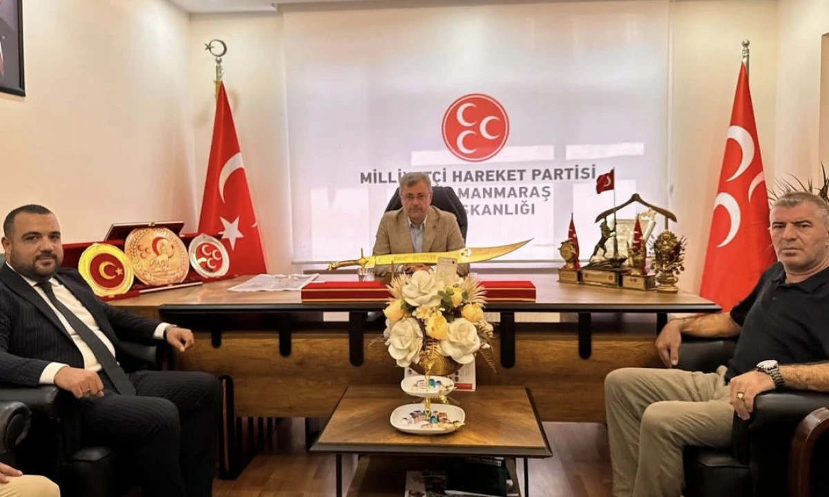 MHP İl Başkanı Mansur Metehan’a İş Dünyasından Hayırlı Olsun Ziyareti