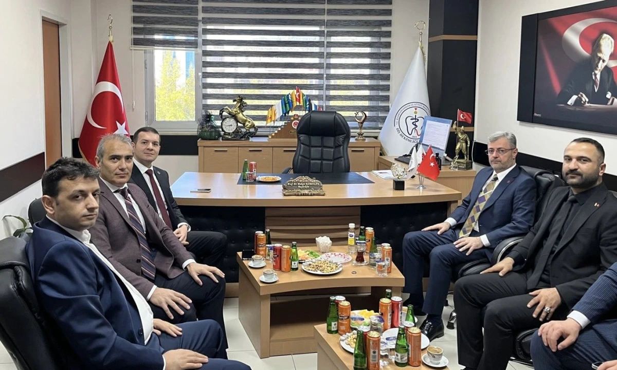 MHP İl Başkanı Mansur Metehan’dan KSÜ Diş Hekimliği Fakültesi’ne Ziyaret