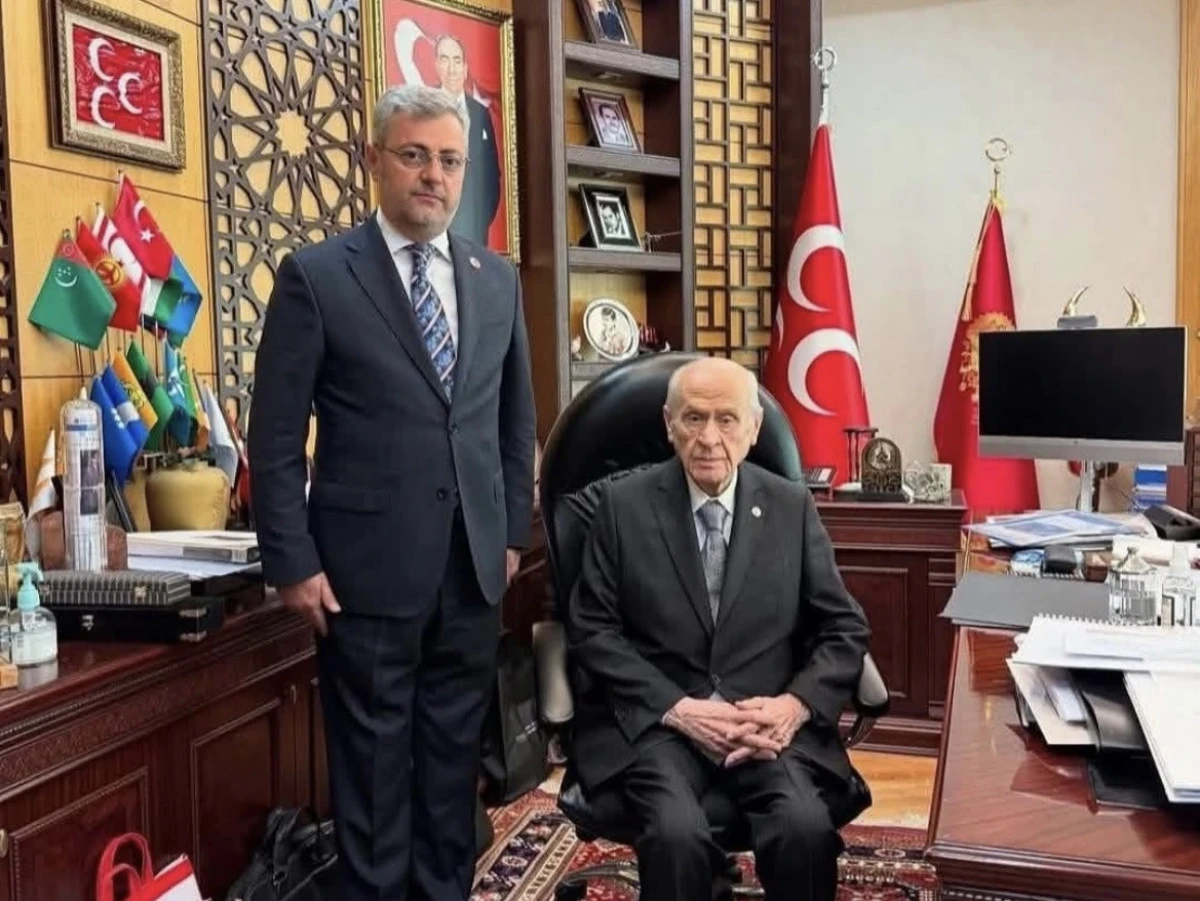 MHP Kahramanmaraş İl Başkanı Mansur Metehan Ve Yönetimi 