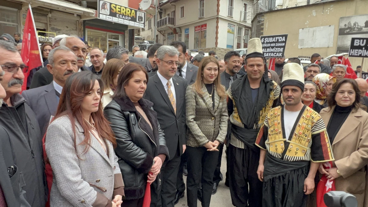 MHP Kahramanmaraş&rsquo;ta 6 Şubat depremlerini sessiz y&uuml;r&uuml;y&uuml;şle andı