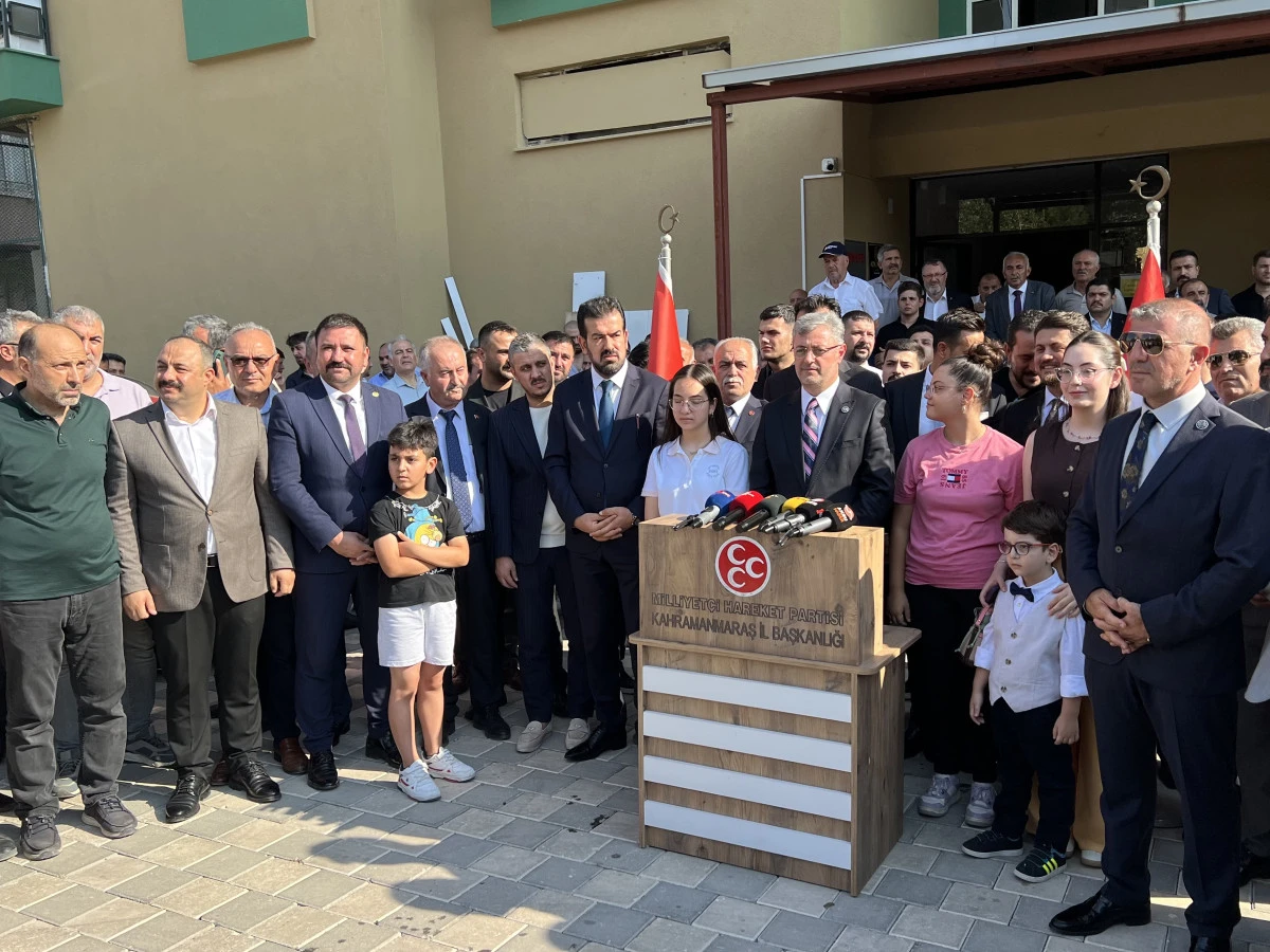 MHP Kahramanmaraş’ta Yeni Dönem: İl Başkanı Mansur Metehan Görevine başladı