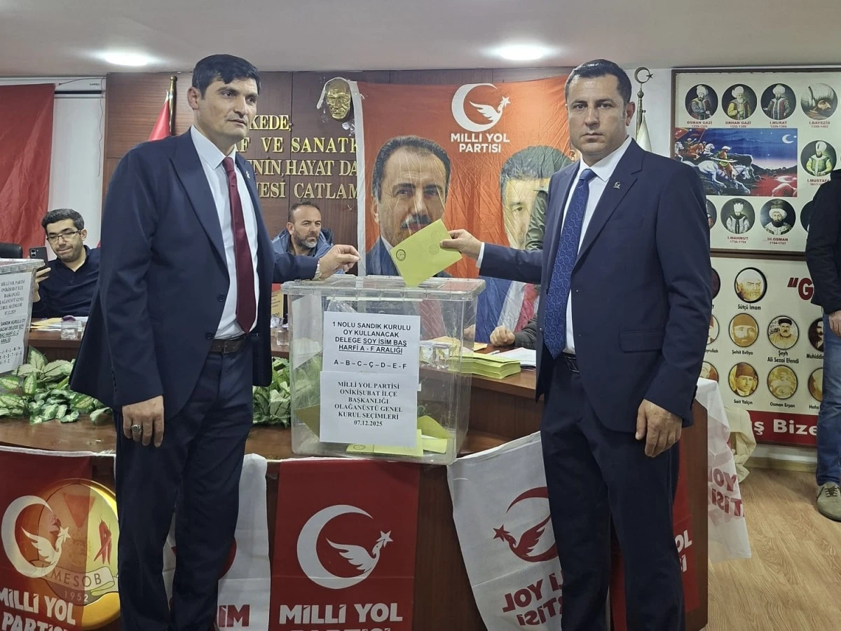 Milli Yol Partisi Onikişubat İlçe Kongresi Büyük Birlik ve Coşkuyla Gerçekleşti
