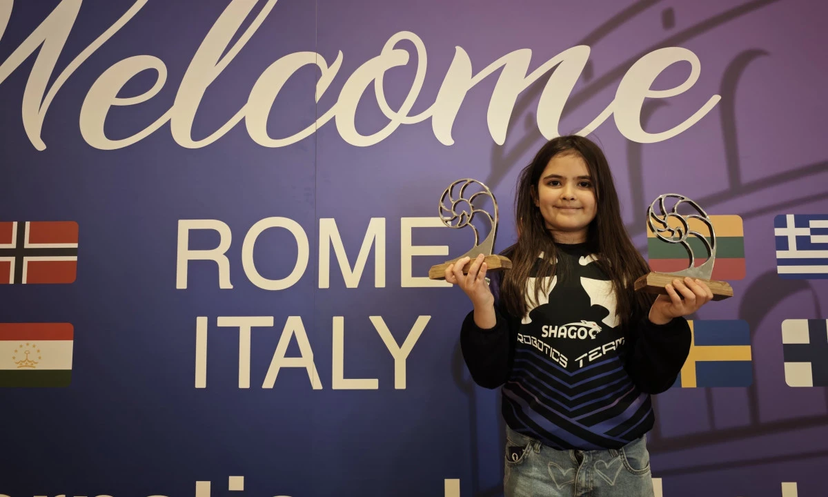 Necip Fazıl Kısakürek İlkokulu Öğrencisi Enise Yanık, Roma’da Dünya Şampiyonu Oldu