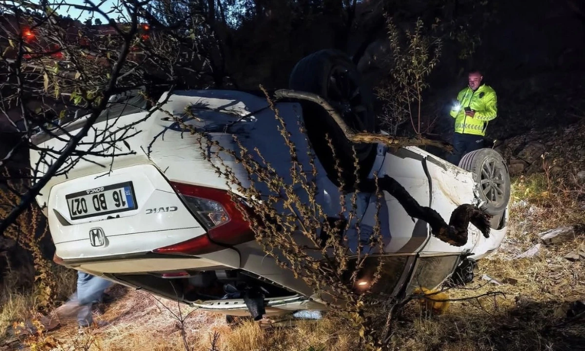 Nurhak-Elbistan Karayolunda Feci Kaza: 4 Kişi Yaralandı