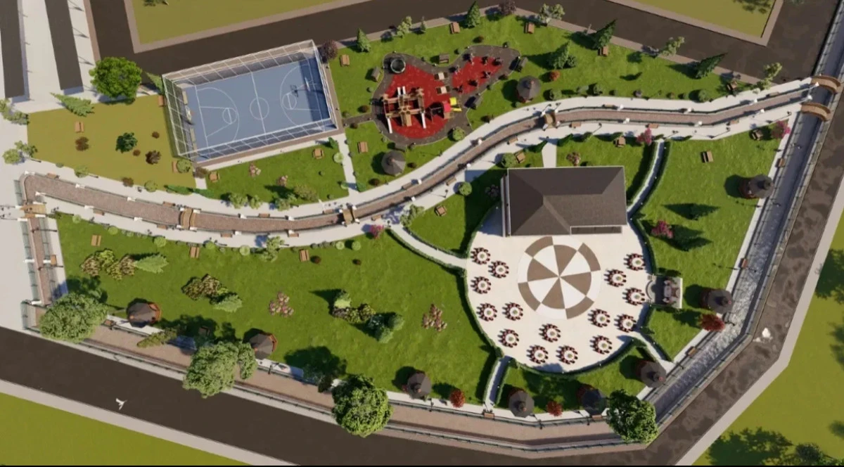 Nurhak’ta Kardeşlik Yaşam Parkı Açılışa Hazırlanıyor