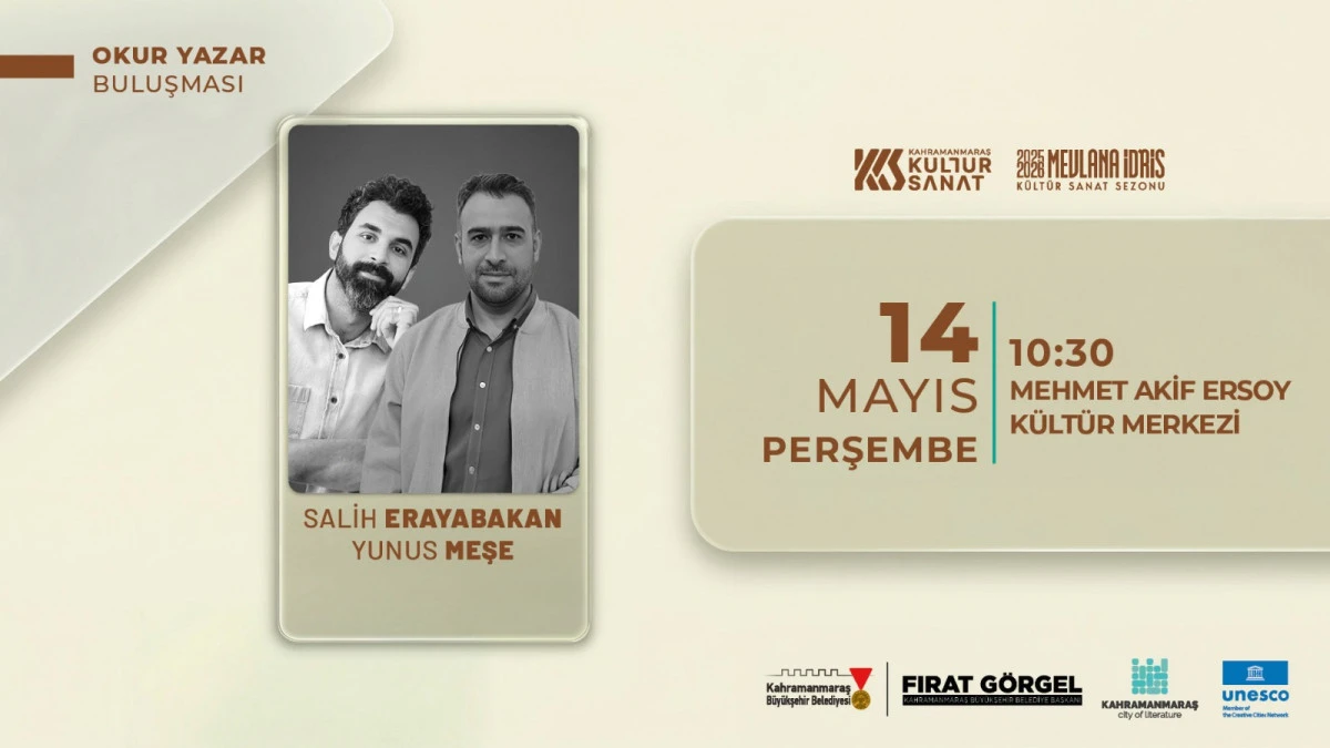 Okur - Yazar Buluşmaları edebiyatseverleri bir araya getirecek