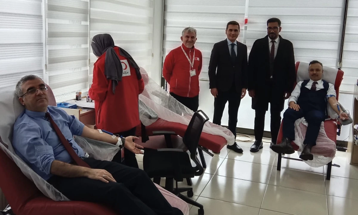 &Ouml;NDER ve Kızılay&rsquo;dan Kahramanmaraş&rsquo;ta kan bağışı seferberliği
