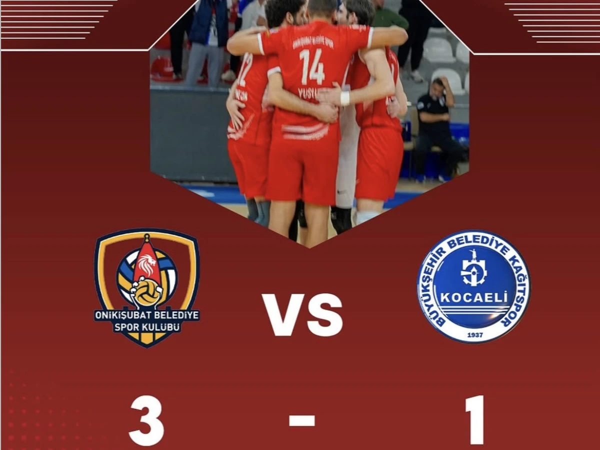 Onikişubat Belediyespor 3–1 Kocaeli BŞB Kağıtspor