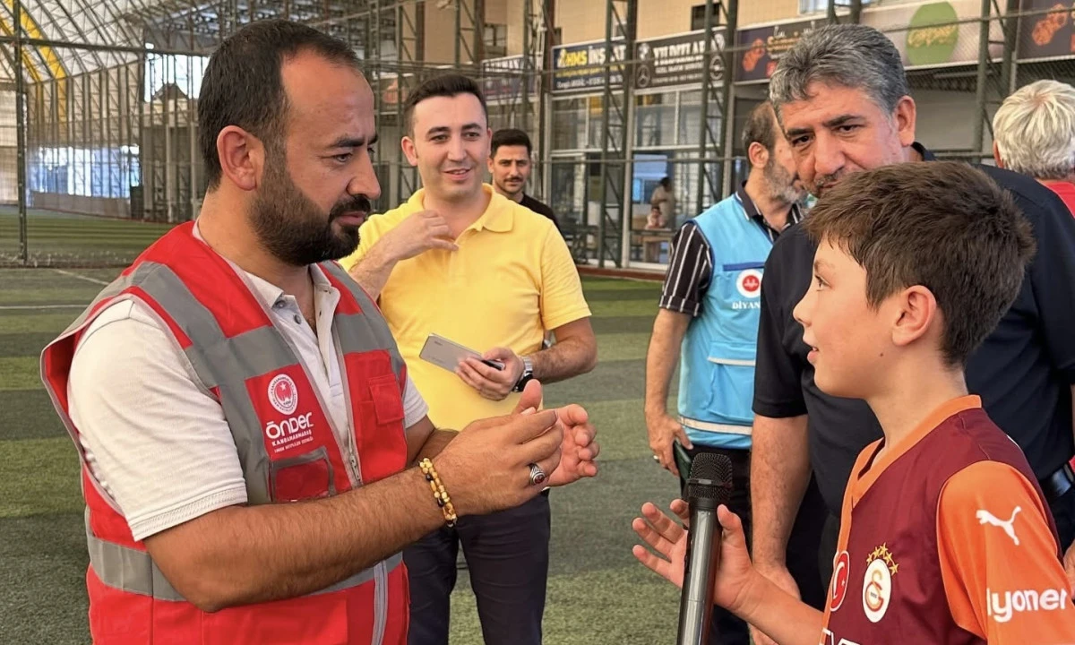 Onikişubat’ta Kur’an Kursları Futbol Turnuvası Başladı: Maneviyatla Spor Bir Arada