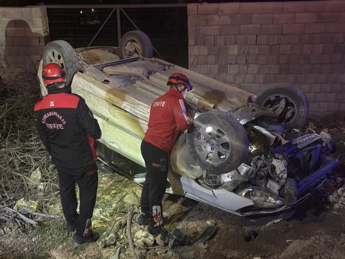 Onikişubat&rsquo;ta Trafik Kazası: 4 Yaralı