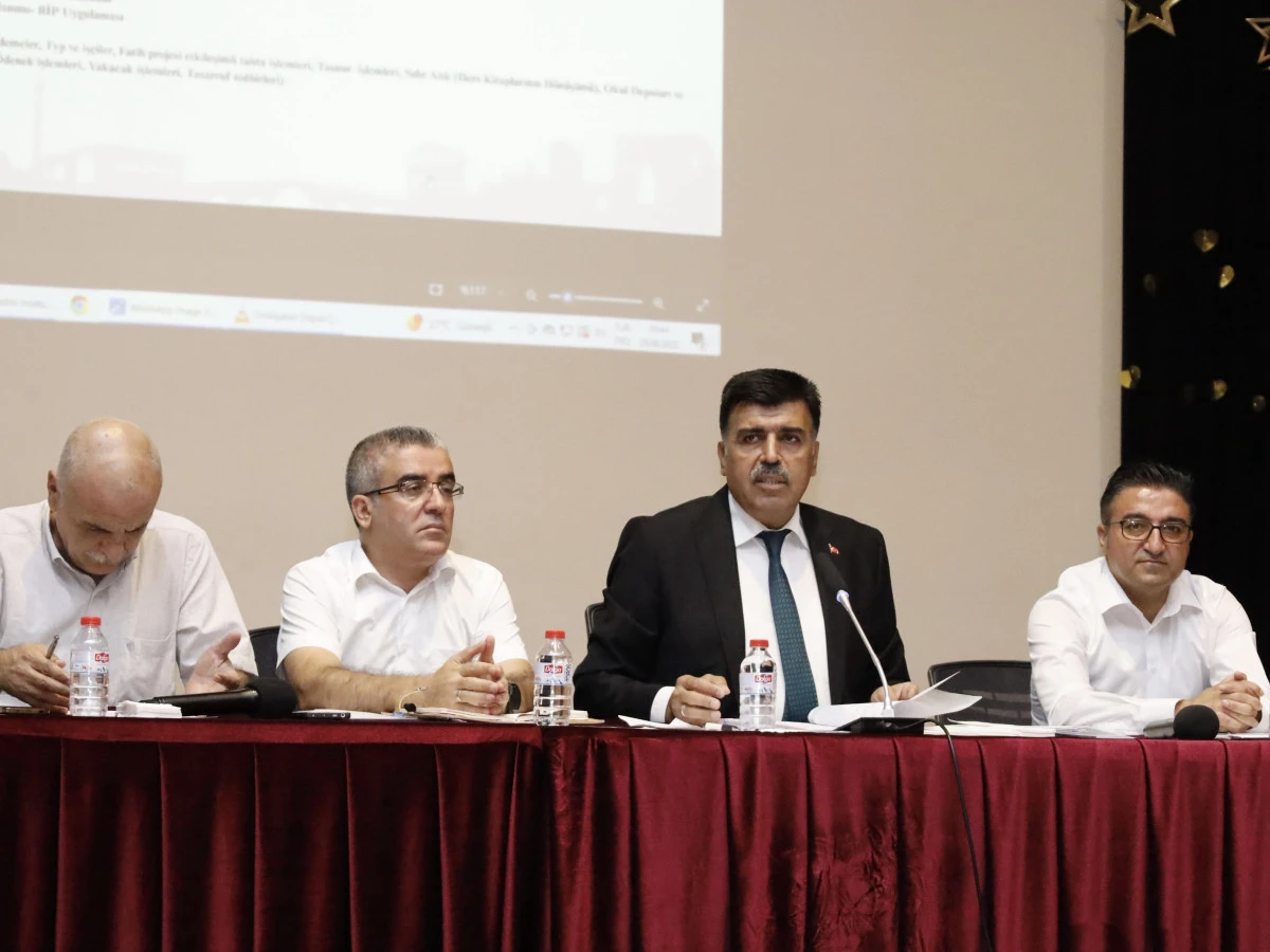 Onikişubat’ta Yeni Eğitim Yılı Müdürler Kurulu Toplantısı Yapıldı