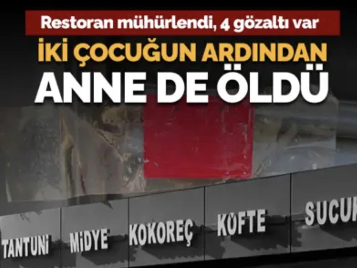 Ortaköy'de midye, tavuk tantuni zehirlenmesi: Bir aile yok oldu