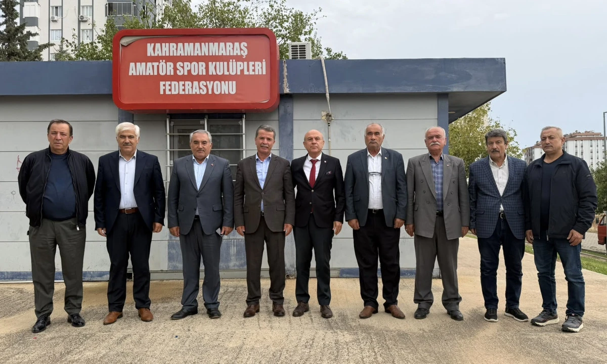 Osman Okumuş&rsquo;tan Kahramanmaraş ASKF&rsquo;ye Ziyaret