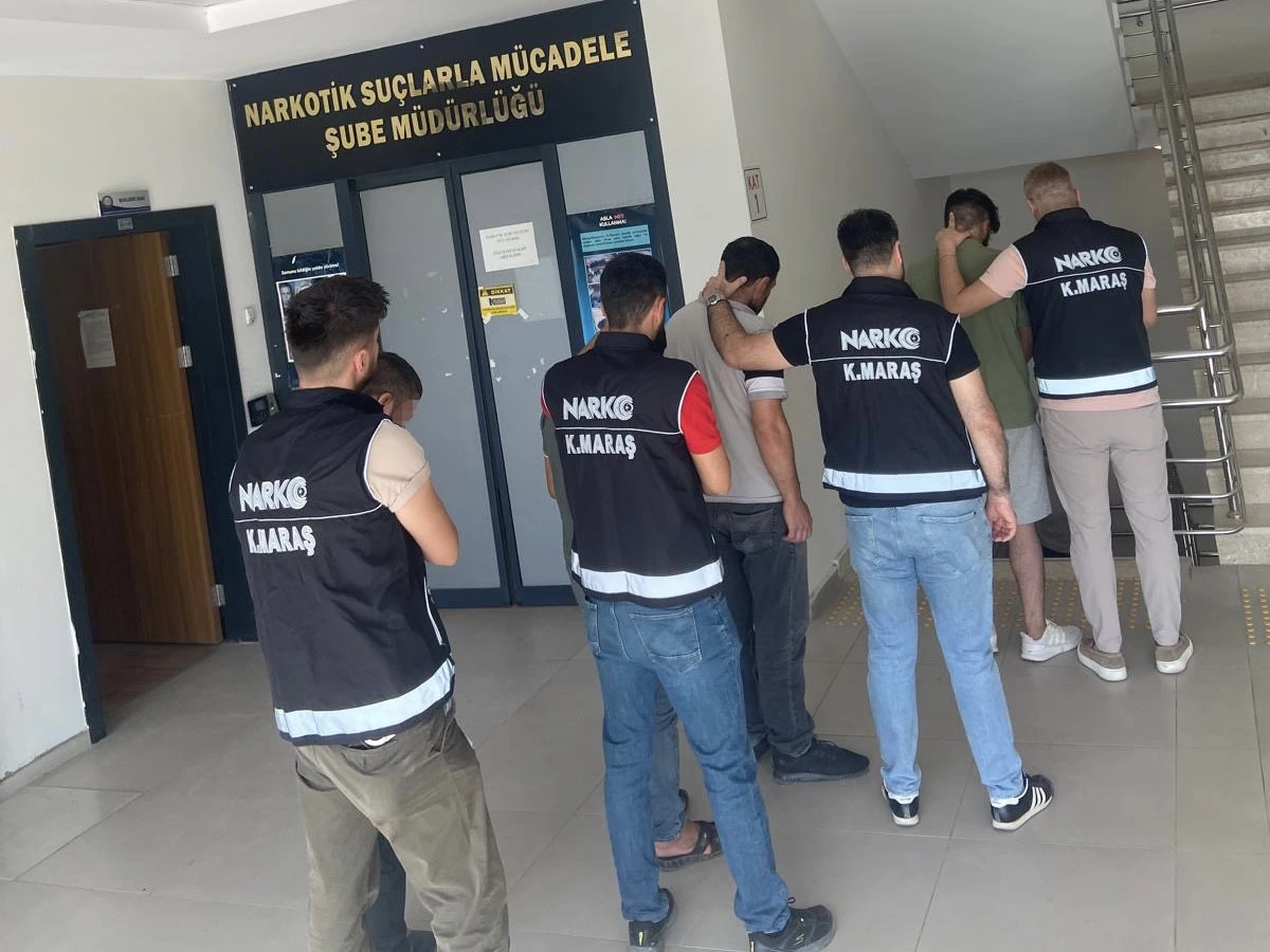 Pazarcık’ta Uyuşturucu Operasyonu: 4 Şüpheli Tutuklandı
