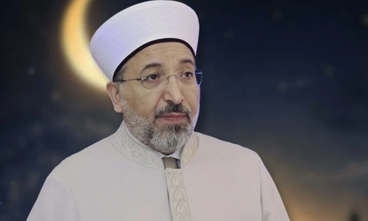 Prof. Dr. Arpaguş: Kadir Gecesi, af ve mağfiret gecesidir