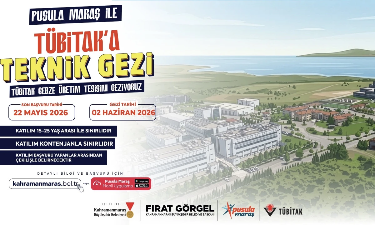 Pusula Maraş ile Bilimin Kalbine Yolculuk Başlıyor
