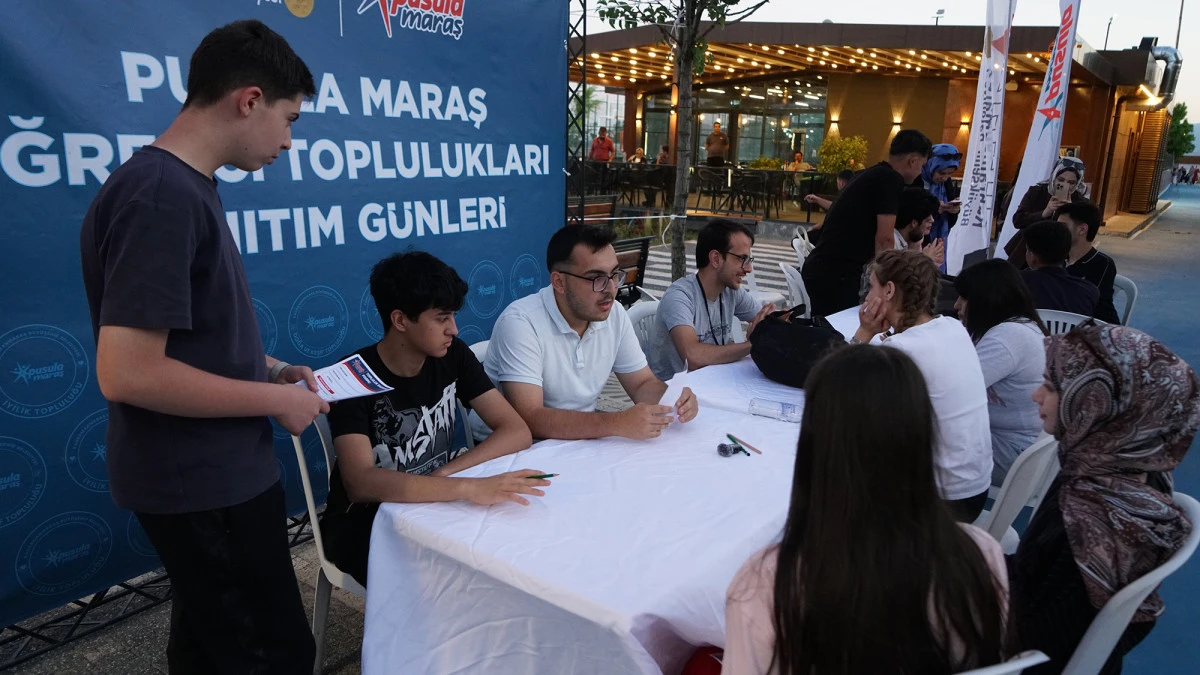 Pusula Maraş&rsquo;ın Gen&ccedil;lik Toplulukları B&uuml;y&uuml;k İlgi G&ouml;rd&uuml;