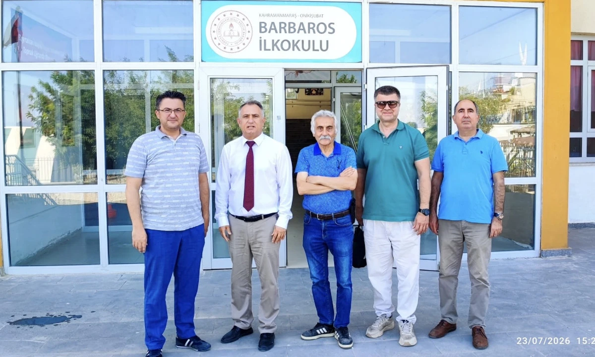 Rotasyonla G&ouml;rev Yeri Değişen Okul M&uuml;d&uuml;rlerine Anlamlı Ziyaret