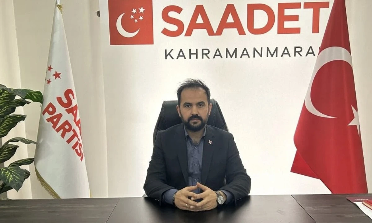 Saadet Partisi Kahramanmaraş İl Başkanı İsrafil &Ouml;zt&uuml;rk: &ldquo;Milletimizin Tevecc&uuml;h&uuml;yle G&uuml;&ccedil;leniyoruz&rdquo;