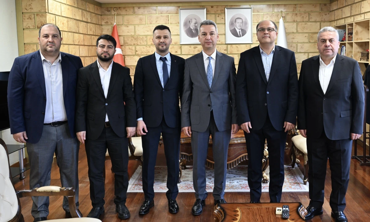 Sağlık-Sen Kahramanmaraş Şube Başkanı Demirci&rsquo;den Rekt&ouml;r Okumuş&rsquo;a Ziyaret