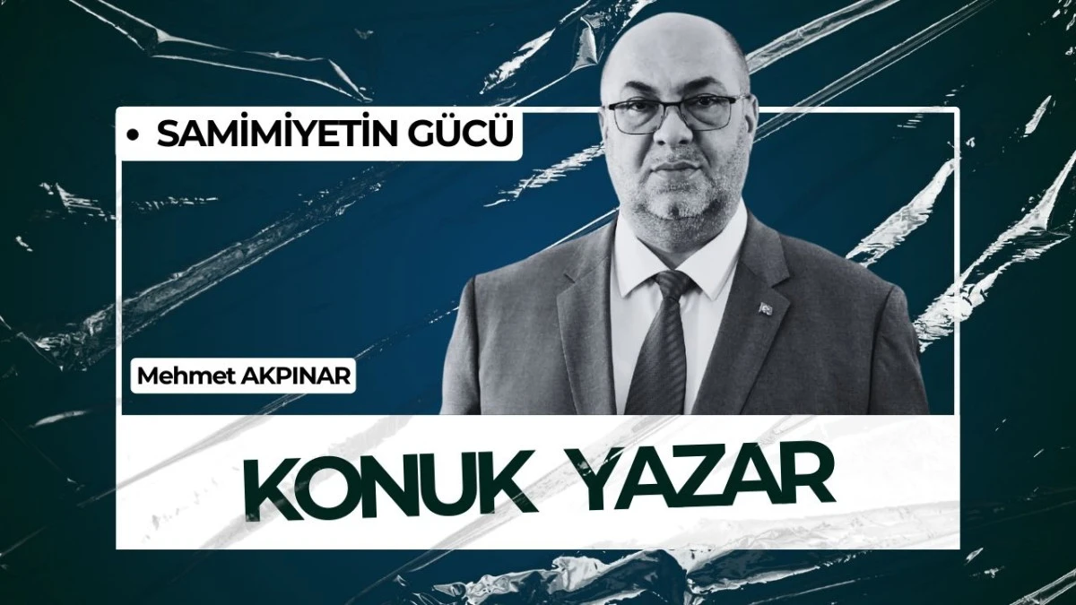 SAMİMİYETİN G&Uuml;C&Uuml;