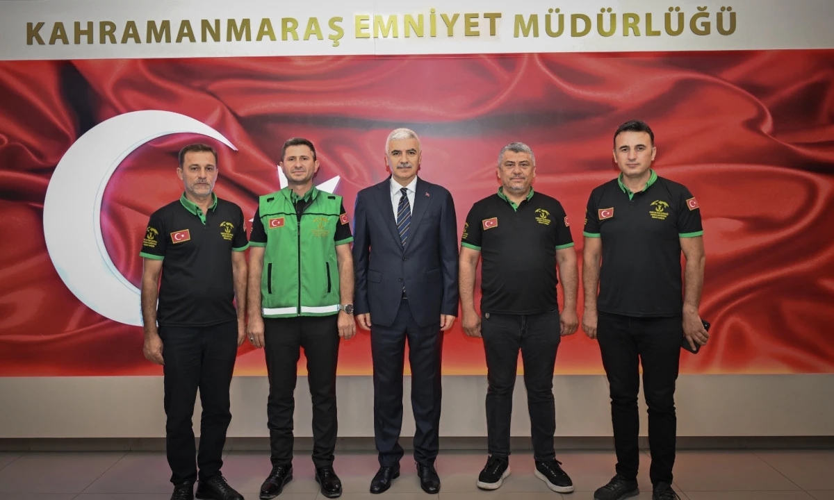 Sancaktar Derneğinden Emniyet M&uuml;d&uuml;r&uuml; Hasan Yiğit&rsquo;e Ziyaret