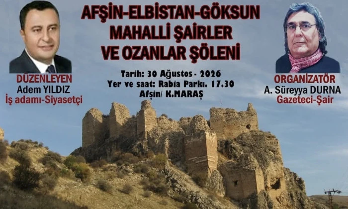 Sazın ve S&ouml;z&uuml;n G&uuml;c&uuml; Afşin&rsquo;de Buluşuyor